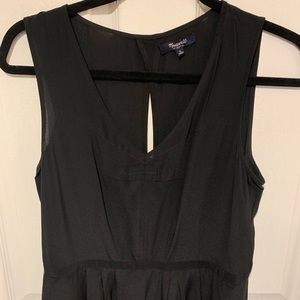 Black Madewell silk dress